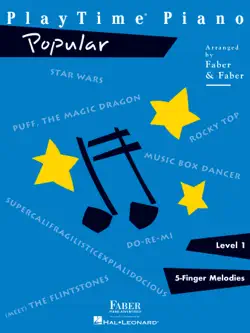 playtime piano popular - level 1 book cover image