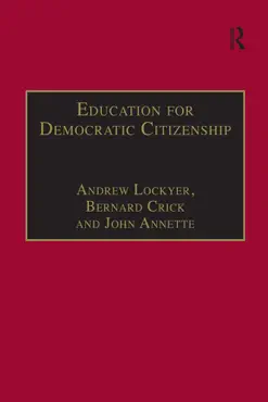education for democratic citizenship book cover image