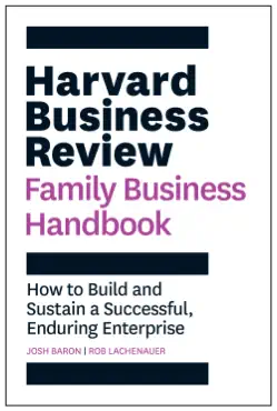 harvard business review family business handbook book cover image