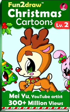 how to draw christmas cartoons - fun2draw lv. 2 book cover image