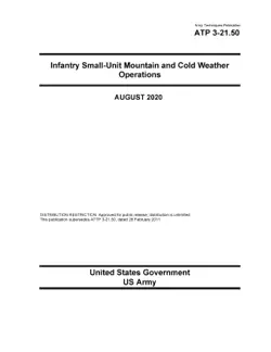 army techniques publication atp 3-21.50 infantry small-unit mountain and cold weather operations august 2020 book cover image