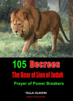 105 decrees the roar of lion of judah book cover image