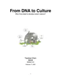 From DNA to Culture reviews
