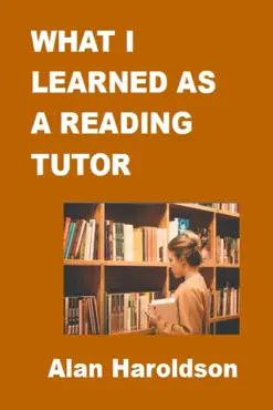 what i learned as a reading tutor book cover image