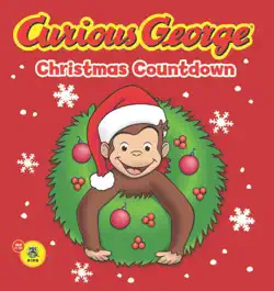 curious george christmas countdown book cover image