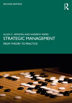 strategic management book cover image