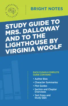 study guide to mrs. dalloway and to the lighthouse by virginia woolf book cover image