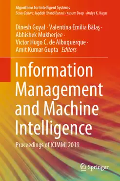 information management and machine intelligence imagen de la portada del libro