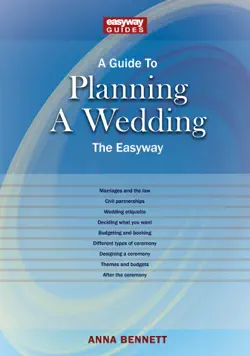 a guide to planning a wedding book cover image