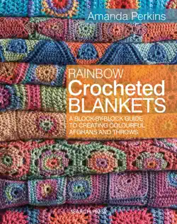 rainbow crocheted blankets book cover image