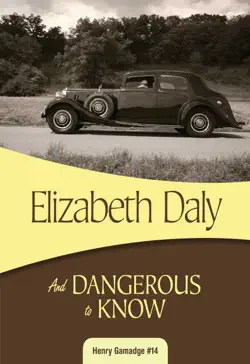 and dangerous to know book cover image