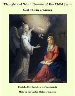 thoughts of saint thérèse of the child jesus book cover image
