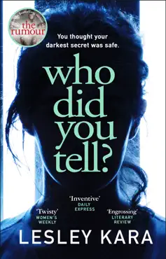 who did you tell? imagen de la portada del libro