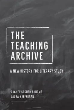 the teaching archive book cover image