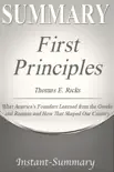 First Principles Summary synopsis, comments