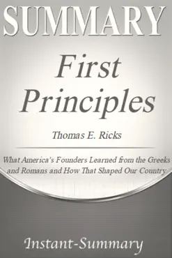 first principles summary book cover image