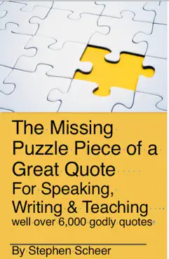 the missing puzzle piece of a great quote book cover image