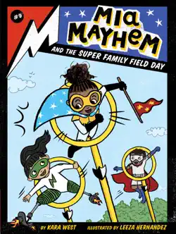 mia mayhem and the super family field day imagen de la portada del libro