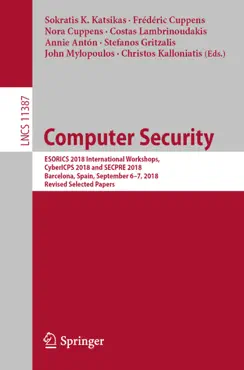 computer security book cover image