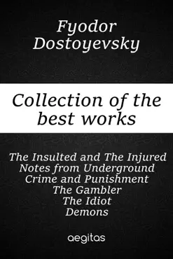collection of the best works of fyodor dostoevsky book cover image