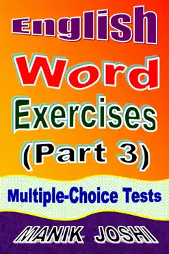 english word exercises (part 3): multiple-choice tests book cover image