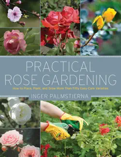 practical rose gardening book cover image