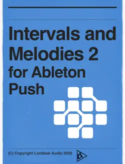 intervals and melodies 2 for ableton push book cover image