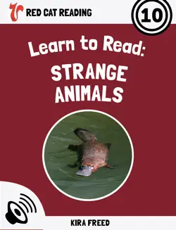 learn to read: strange animals book cover image