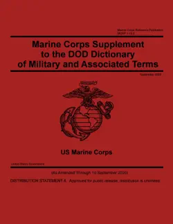 marine corps reference publication mcrp 1-10.2 marine corps supplement to the dod dictionary of military and associated terms september 2020 book cover image