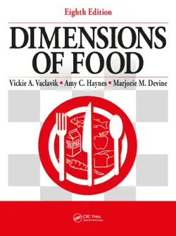 dimensions of food book cover image
