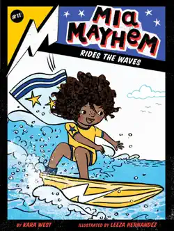 mia mayhem rides the waves imagen de la portada del libro