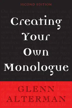 creating your own monologue book cover image