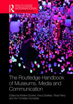 the routledge handbook of museums, media and communication book cover image
