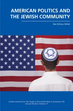 american politics and the jewish community book cover image