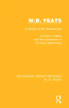 w. b. yeats book cover image