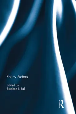 policy actors imagen de la portada del libro