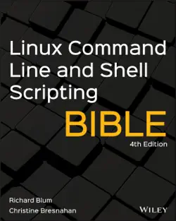 linux command line and shell scripting bible book cover image