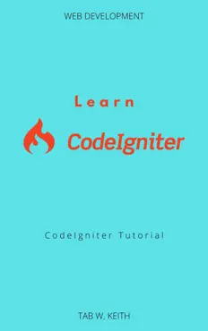 learn codeigniter book cover image