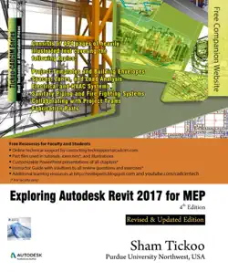 exploring autodesk revit 2017 for mep, 4th edition imagen de la portada del libro