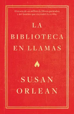 la biblioteca en llamas book cover image