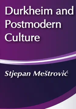 durkheim and postmodern culture book cover image