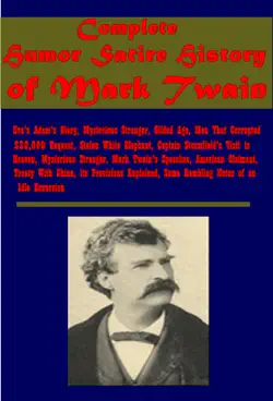 complete humor satire history of mark twain book cover image