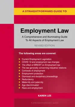 a straightforward guide to employment law book cover image