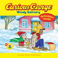 curious george windy delivery book cover image