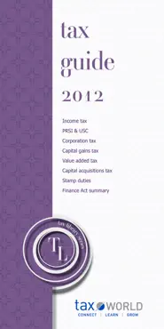 tax booklet 2012 book cover image