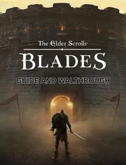the elder scrolls blades guide and walkthrough book cover image