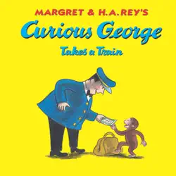 curious george takes a train book cover image