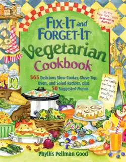 fix-it and forget-it vegetarian cookbook book cover image