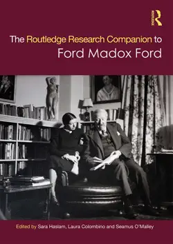 the routledge research companion to ford madox ford book cover image