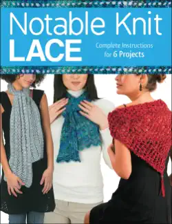 notable knit lace book cover image